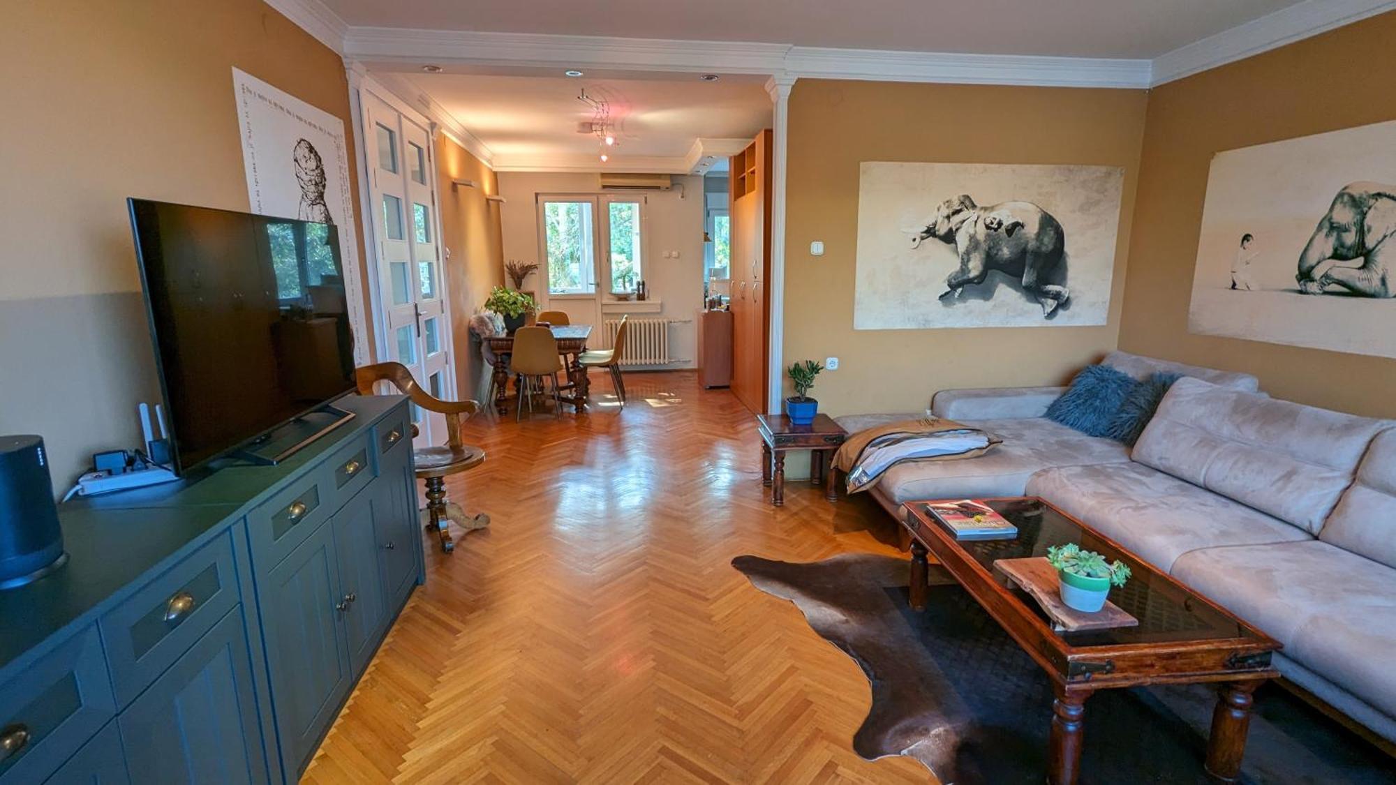 Center, Private Garage, Danube & Fortress, 3 Bdrm 2 Bath Nowy Sad Zewnętrze zdjęcie